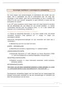 Samenvatting -  Sociologie &lpar;1300PSWSOC&rpar;