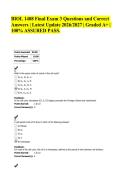 BIOL 1408 Final Exam 3 Questions and Correct Answers &vert; Latest Update 2026&sol;2027 &vert; Graded A&plus; &vert; 100&percnt; ASSURED PASS&period;