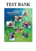 Test Bank for Human Development A Life-Span View 8th Edition By Robert V&period; Kail&comma; John C&period; Cavanaugh ALL CHAPTERS COVERED ISBN&colon;9781337554831