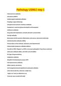 Pathology USMLE Step 1 &ndash; Complete Exam Study Guide 2026&sol;2027 with Verified Answers &vert; Newest Version&period; A&plus;