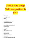 USMLE Step 1 High Yield Images &ndash; Complete Exam Study Guide 2026&sol;2027 with Verified Answers &vert; Newest Version&period; A&plus;