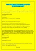 MH Exam 1 - Openstax Psychiatric MH Nursing GUARANTEED PASS &excl;&excl;