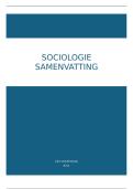 Sociologie &lbrack;S0A20a&rsqb; Samenvatting&colon; Ku Leuven Dr&period; Brans&period; 2025-2026