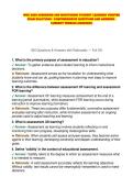 WGU D659 ASSESSING AND MONITORING STUDENT LEARNING VERIFIED EXAM SOLUTIONS - COMPREHENSIVE QUESTIONS AND ANSWERS - CURRENT VERSION &lpar;2026&sol;2027&rpar;