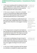 NCSBN NCLEX-PN Sample Questions - Comprehensive Practice Review