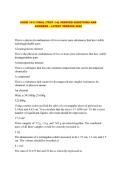 CHEM 1411 &sol; CHEM1411&colon; EXAM MASTERY PACK - LATEST QUESTIONS WITH VERIFIED ANSWERS - COMPLETE GUIDE