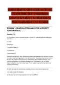 IAHSS BASIC OFFICER ACTUAL EXAM 2026&sol;2027 &vert; Healthcare Security & Safety &vert; Verified Q&A &vert; Pass Guaranteed - A&plus; Graded