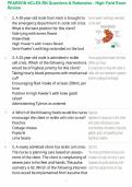 PEARSON NCLEX-RN Questions & Rationales - High-Yield Exam Review