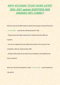 ANTH 435 EXAM 1 STUDY GUIDE -LATEST 2026 -2027 update- QUESTIONS AND ANSWERS 100 CORRECT