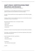 IAAP CPACC Certification&colon; Disabilities&comma; Challenges&comma; and Assistive Technologies Questions and Answers&period;