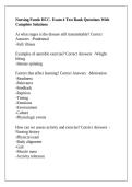 Nursing Funds HCC- Exam 4 Test Bank Questions With Complete Solutions