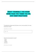 RAD PROCEDURES EXAM 1 REVIEW QUESTIONS WITH CORRECT ANSWERS