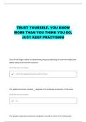 RAD PROCEDURES FINAL QUESTIONS WITH CORRECT ANSWERS