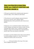 TEXAS WASTEWATER B EXAM FINAL PAPER 2026 COMPLETE QUESTIONS AND SOLUTIONS GRADED A&plus;