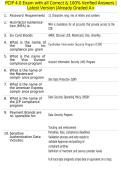 PCIP 4&period;0 Exam with all Correct & 100&percnt; Verified Answers &vert;Latest Version &vert;Already Graded A&plus;