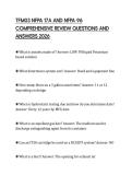 TFM03 NFPA 17A AND NFPA 96 COMPREHENSIVE REVIEW QUESTIONS AND ANSWERS 2026