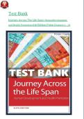 Journey Across the Life Span&colon; Human Development and Health Promotion &lpar;6th Edition&rpar; &ndash; Polan &ndash; Chapters 1&ndash;14 &ndash; Complete Test Bank