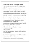 NU 189 &sol; NU189 Galen College Of Nursing -NU 189 Exam 3 Questions With Complete Solutions&period;