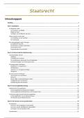 Samenvatting -  Staatsrecht &lpar;GESLAAGD EERSTE ZIT&excl;&excl;&rpar;
