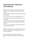 THEO 104 QUIZ 6 KEY CONCEPTS AND TOPICS GUIDE 2026