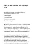 THEO 104 QUIZ 6 REVIEW AND SOLUTIONS 2026