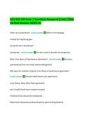 GCU BIO-205 Exam 1 Questions Answered &lpar;Latest 2026&rpar;  Verified Answers RATED A&plus;