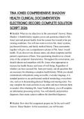 TINA JONES COMPREHENSIVE SHADOW HEALTH CLINICAL DOCUMENTATION ELECTRONIC RECORD COMPLETE SOLUTION SCRIPT 2026
