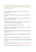 Rhode Island Blue Card Exam Preparation Newest With Complete 1000 Questions And Correct Detailed Answers&vert; Brand New Version