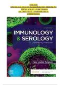 Test Bank - Immunology and Serology in Laboratory Medicine&comma; 8th Edition - Turgeon&comma; Chapters 1 - 27