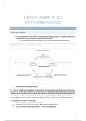 Samenvatting -  Denkkaders in de orthopedagogie