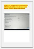 This is the ATI RN Leadership Proctored Assessment 2023&sol;2026 with NGN&comma; including 60 real screenshot questions with 100&percnt; verified correct answers&period;
