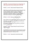 CON 3990V - Contracting Certification Exam Study Guide with 100&percnt; verified answers and complete solution 2025-2026&period;