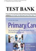 Test Bank For Primary Care Art And Science Of Advanced Practice Nursing-An Interprofessional Approach 6th Edition by Debera J&period; Dunphy&comma; Lynne M&period;&semi; Winland-Brown&comma; Jill E&period;&semi; Porter&comma; Brian Oscar&semi; Thomas