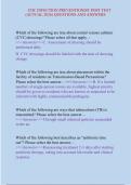 CDC Infection Preventionist Post Test &lpar;ACTUAL 2026&sol;2027&rpar; &ndash; Infection Control Certification Review &ndash; Practice Questions with Answers