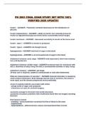PN 2003 FINAL EXAM STUDY SET WITH 100&percnt; VERIFIED 2026 UPDATE&excl;&excl;