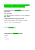 Galen NUR 242 &mdash; Medical-Surgical Nursing Exam Pack &lpar;2025&sol;2026&rpar; &vert; Latest Verified Questions & Correct Answers
