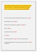 WGU C182 FInal Exam Study Set Exam Questions with Correct Answers &vert; Ultimate Study Guide & Practice Exam &vert; All Versions Covered &lpar;Latest Update&rpar;2026