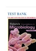 Test Bank for Talaro's Foundations in Microbiology&comma; 12th Edition by Barry Chess and Kathleen Park Talaro &lpar;McGraw-Hill&comma; 2023&rpar; &vert; ISBN&colon; 9781265739362 &vert; Chapters 1-27