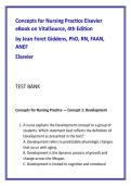 Concepts for Nursing Practice 4th Edition Test Bank &vert; 1&comma;260 NGN Questions &vert; NCLEX Readiness & Concept Mastery PDF