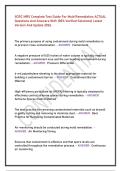 IICRC MRS Complete Test Guide For Mold Remediation ACTUAL Questions And Answers With 100&percnt; Verified Solutions&vert; Latest Version And Update 2026&period;