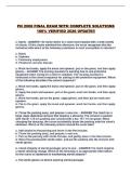 PN 2006 FINAL EXAM WITH COMPLETE SOLUTIONS 100&percnt; VERIFIED 2026 UPDATE&excl;&excl;
