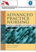 Advanced Practice Nursing&colon; Essential Knowledge for the Profession 3rd Edition &lpar;ISBN 9781284072570&rpar; &ndash; Denisco &ndash; Test Bank Latest 2026&sol;2027 Update