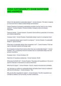 CSWA SUSTAINABILITY EXAM QUESTIONS AND ANSWERS