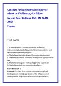Concepts for Nursing Practice 4th Edition Test Bank &vert; 1&comma;260 NGN Questions &vert; NCLEX Prep&comma; Concept-Based Nursing&comma; Clinical Judgment