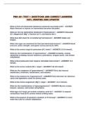 PNH 401 TEST 1 QUESTIONS AND CORRECT ANSWERS 100&percnt; VERIFIED 2026 UPDATE&excl;&excl;