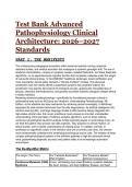 Advanced Pathophysiology 2026-2027 &vert; EXAM PREP & TEST BANK &vert; McCance & Huether 8th Edition &vert; All Modules &plus; 55-Question Practice Final