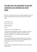 VATI MED-SURG PRE-ASSESSMENT EXAM PREP QUESTIONS AND ANSWERS 2026 STUDY GUIDE