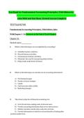 TEST BANK for Fundamental Accounting Principles&comma; 25th Edition by John Wild&comma; Ken Shaw&comma; Kermit Larson &vert; Complete Chapters 1-25 &vert; Verified Latest Edition 2025