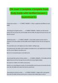 CFA Level 1 Complete 1 &ndash; Complete Exam Study Guide 2026&sol;2027 with Verified Answers &vert; Newest Version&period; A&plus;