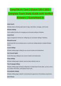 CompTIA A &ndash; Complete Exam Study Guide 2026&sol;2027 with Verified Answers &vert; Newest Version&period; A&plus;
